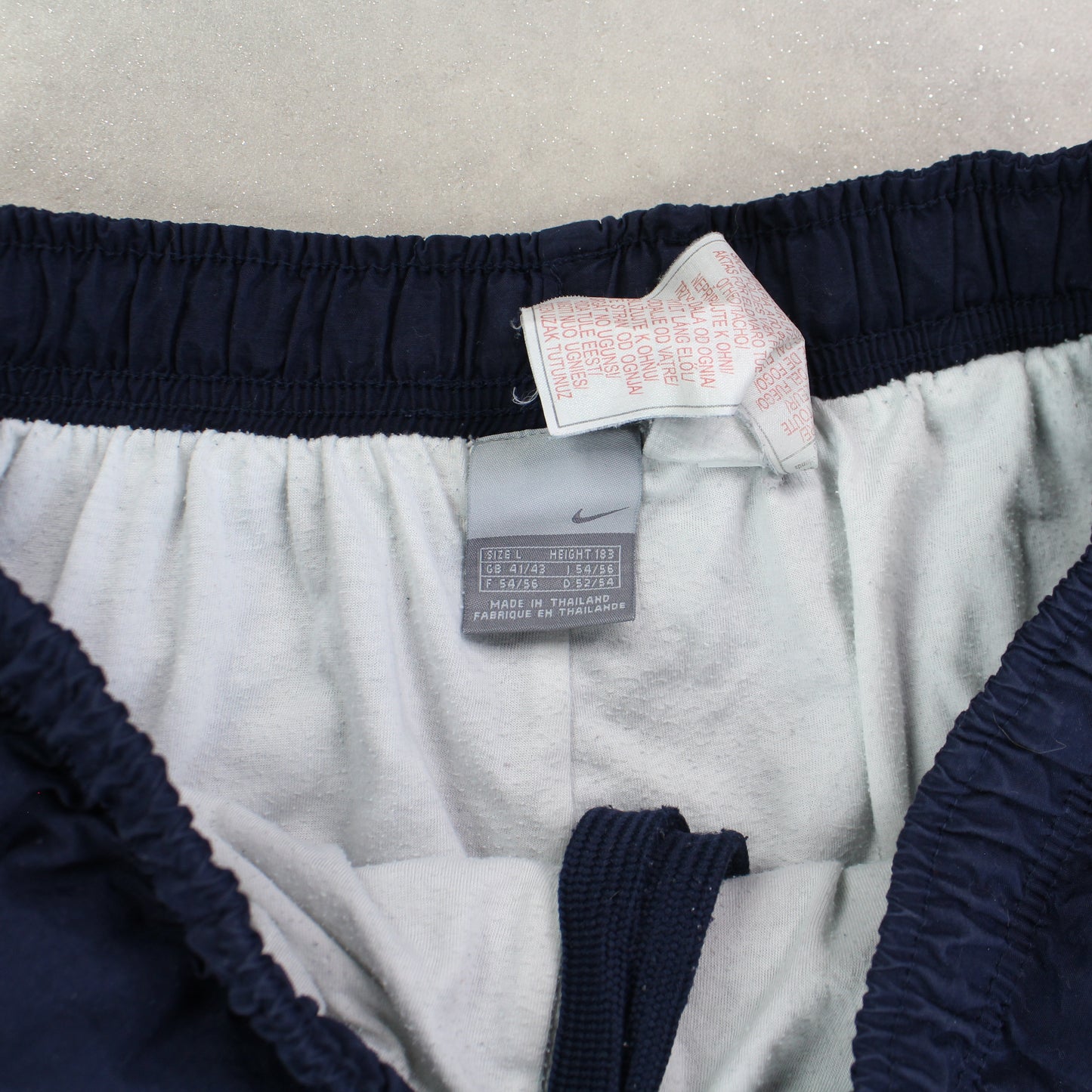 RARE 00s Nike Trackpants Blue - (M)