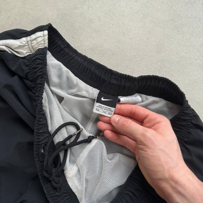 RARE 2000s Nike Trackpants Black - (XL)