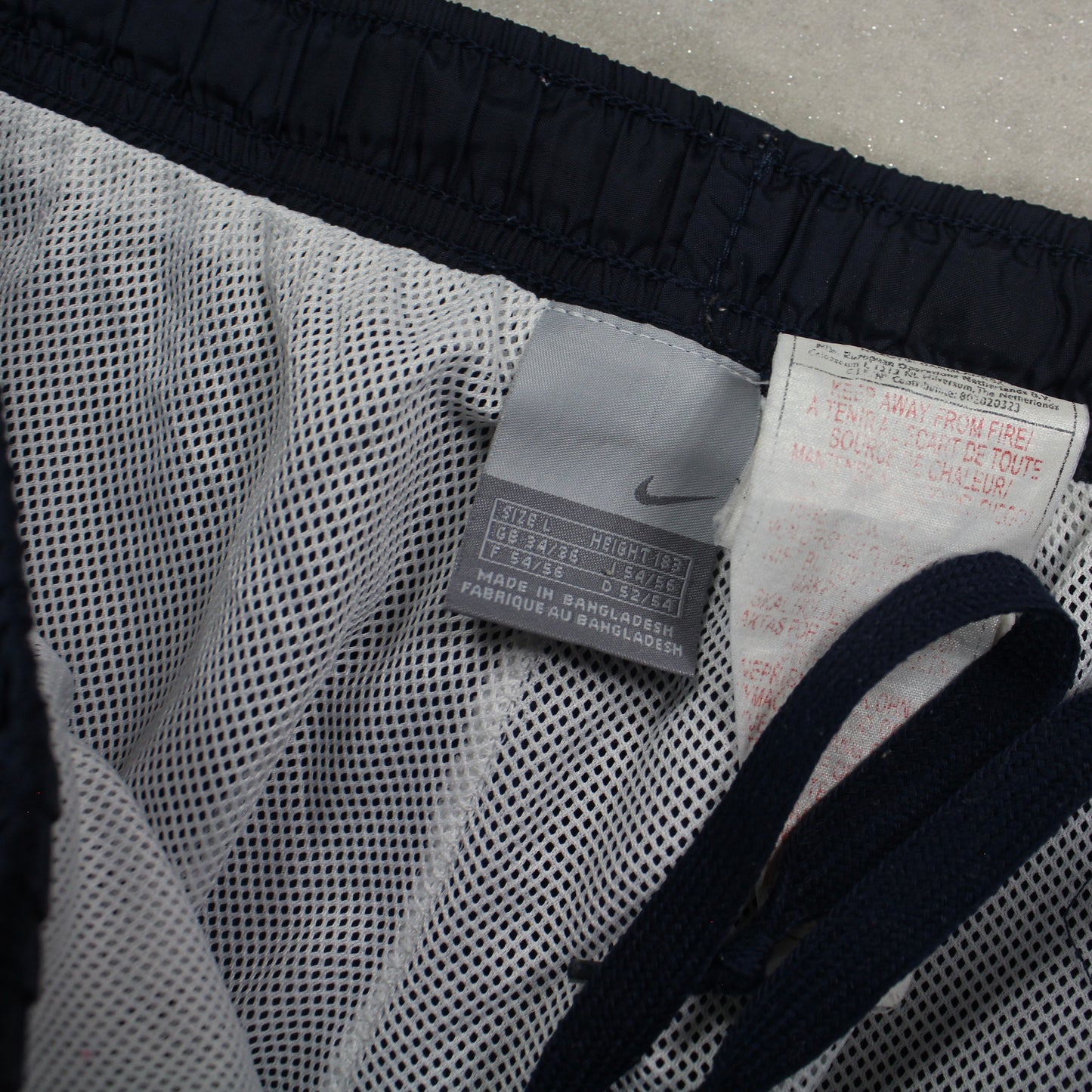 RARE 2000s Nike Trackpants Navy - (L)