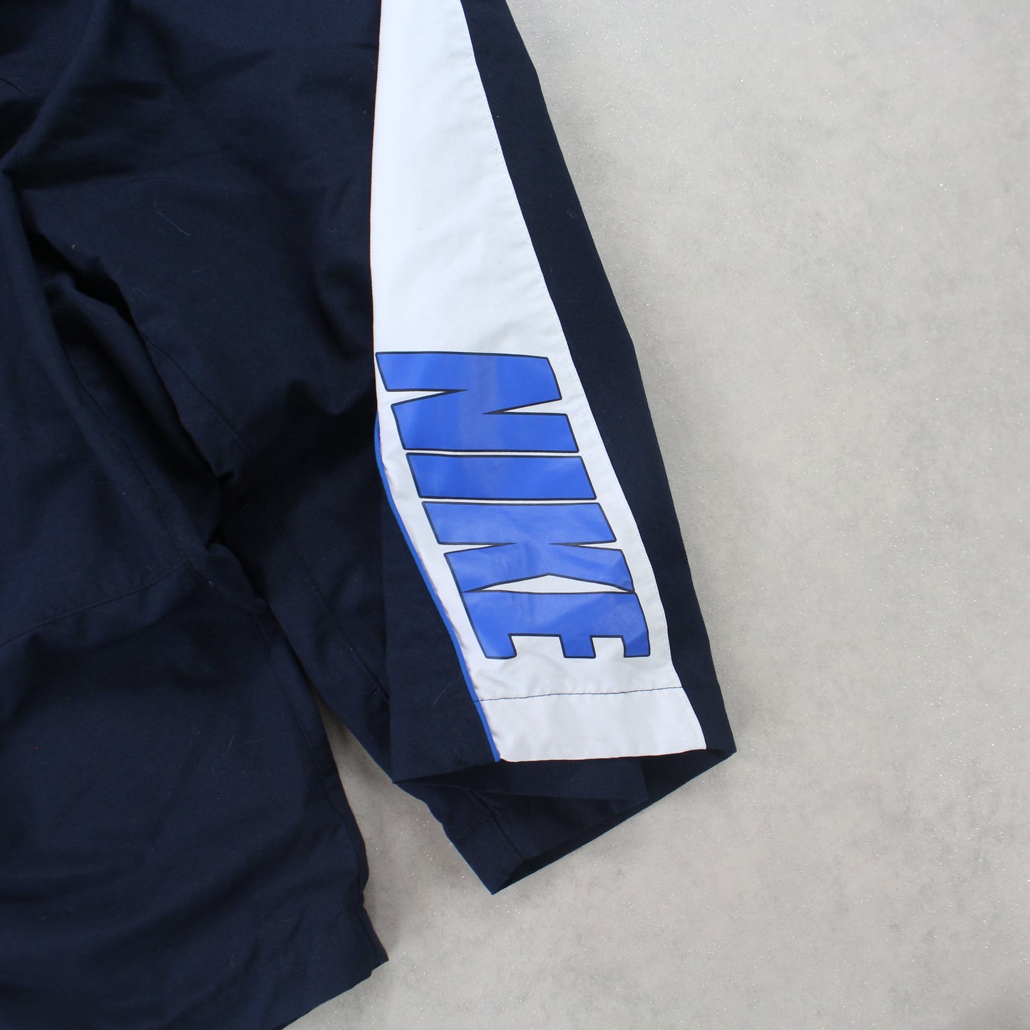 RARE 00s Nike Track 3/4 Shorts Navy - (L)