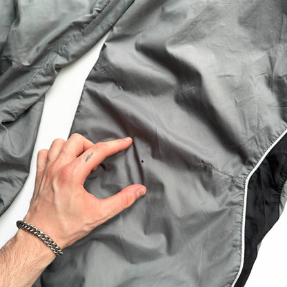 SUPER RARE 2000s Baggy Nike Trackpants Grey *PREMIUM* - (L)