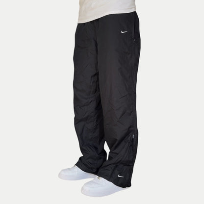 SUPER RARE 2000s Nike Trackpants Black - (M)