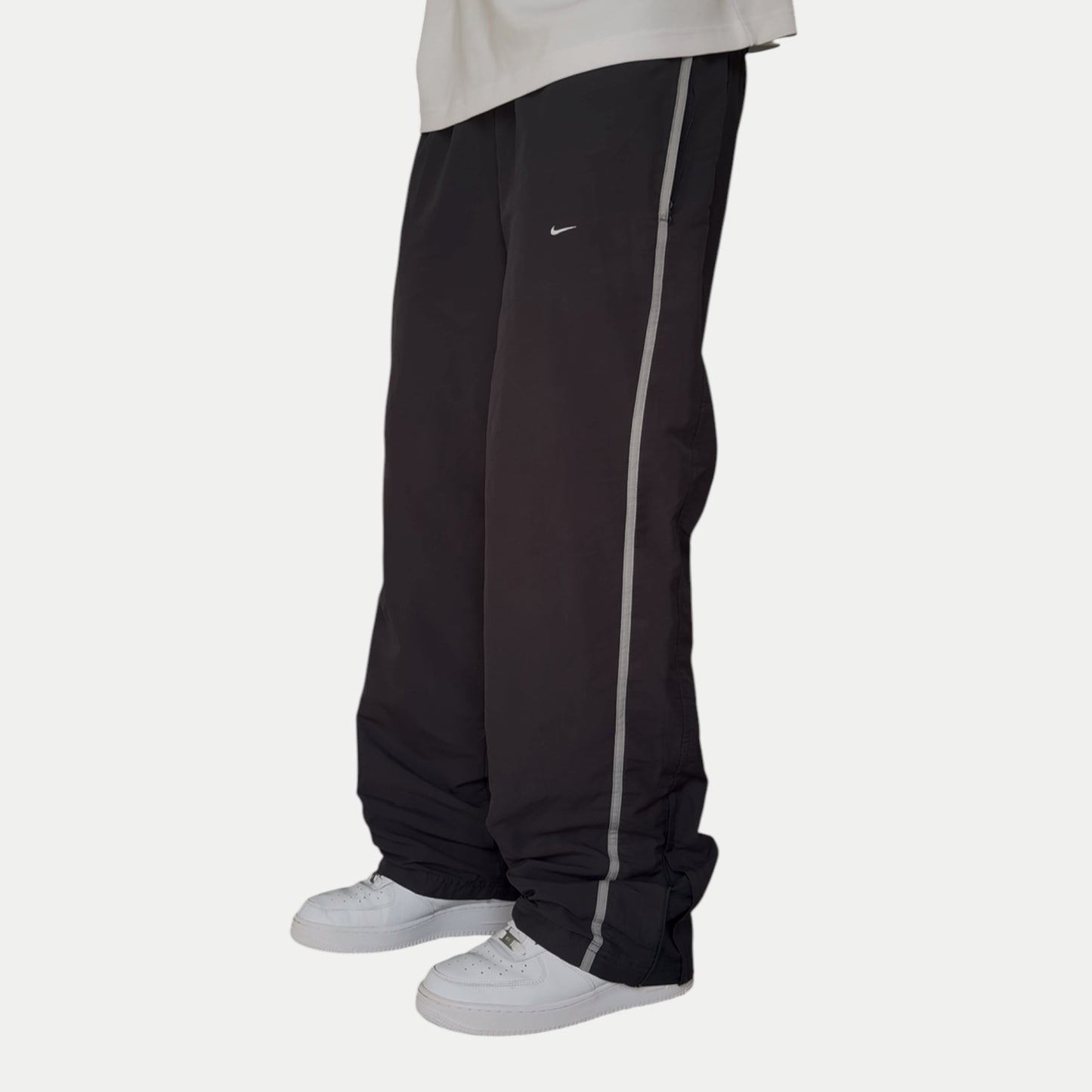 RARE 2000s Nike Trackpants Black - (L)