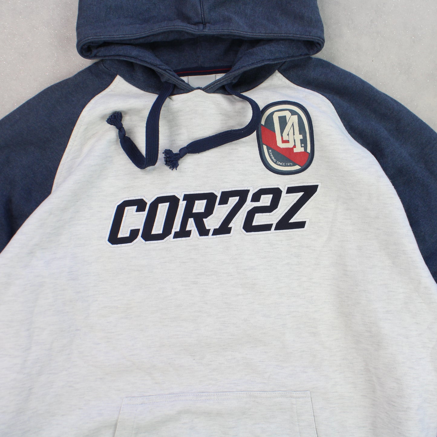 RARE 00s Nike Cortez Hoodie Grey - (XL)