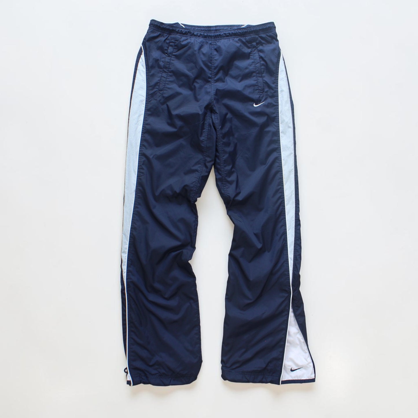 SUPER RARE 2000s Nike Trackpants Navy - (M)