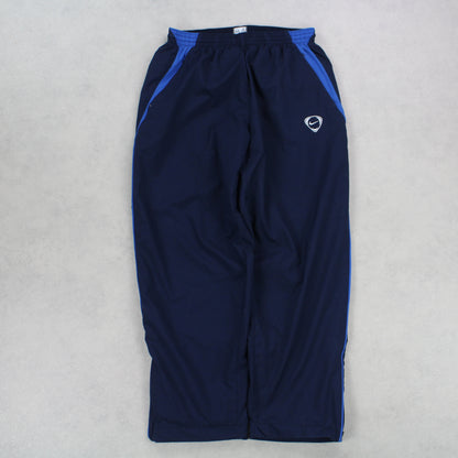 RARE Vintage 00s Nike Trackpants Navy - (S)