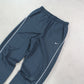 RARE 00s Baggy Nike Trackpants Grey - (M)