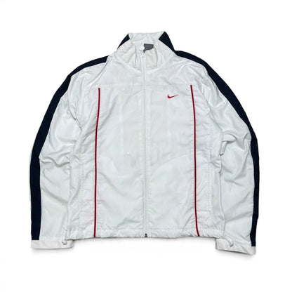 SELTENE Nike Trainingsjacke aus den 2000ern, Weiß – (S)