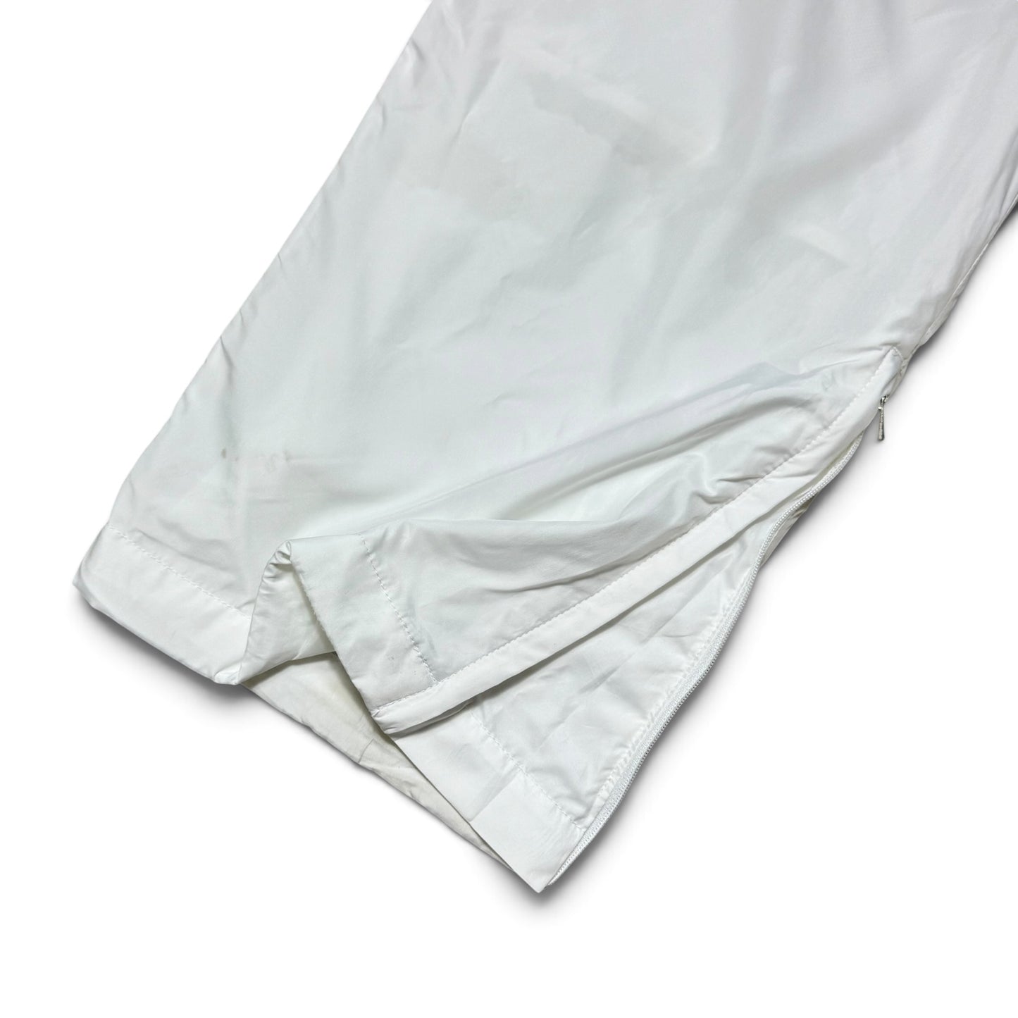 SUPER RARE 2000s Nike Trackpants White - (M)