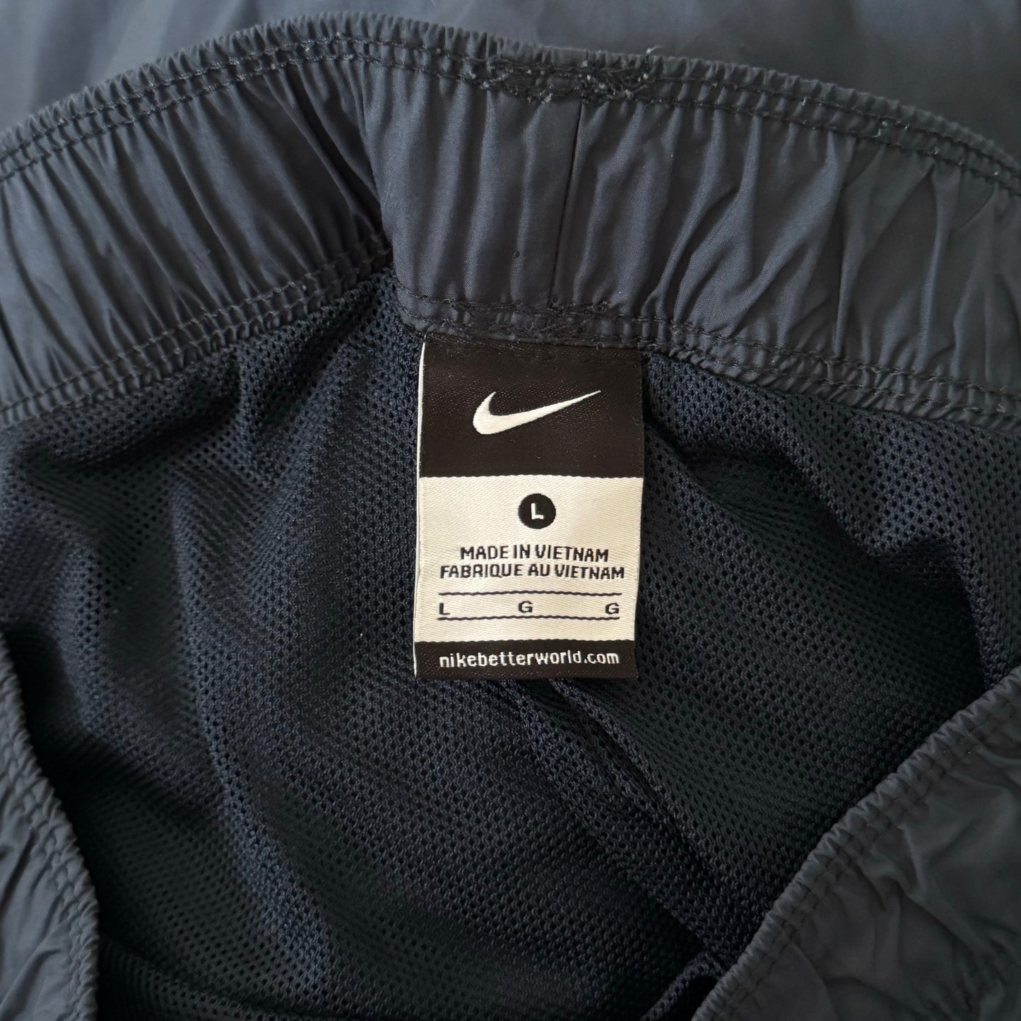 RARE 2000s Nike Trackpants Blue - (L)