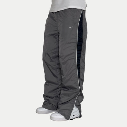 SUPER RARE 2000s Baggy Nike Trackpants Grey *PREMIUM* - (L)