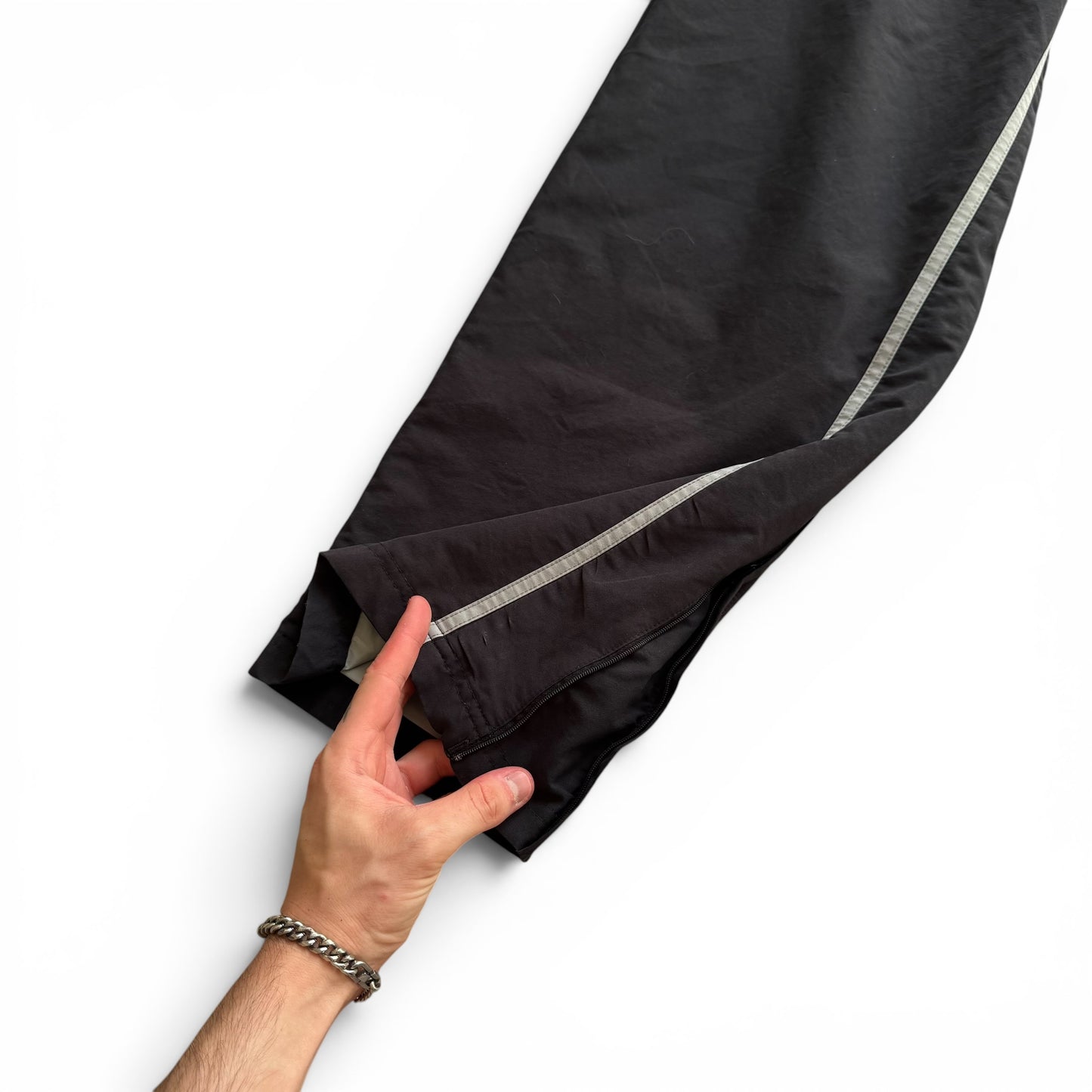 RARE 2000s Nike Trackpants Black - (L)