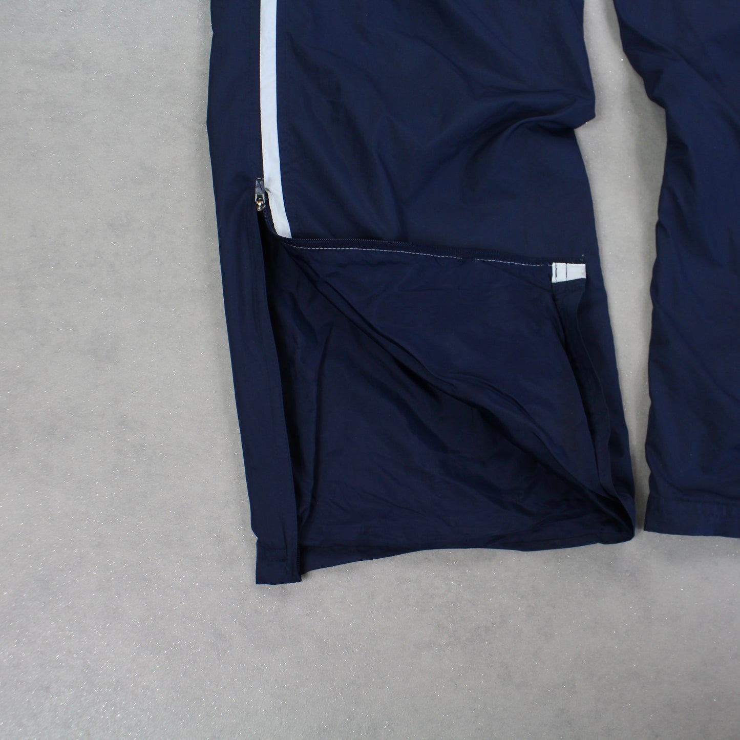 RARE 00s Baggy Nike Trackpants Navy - (M)