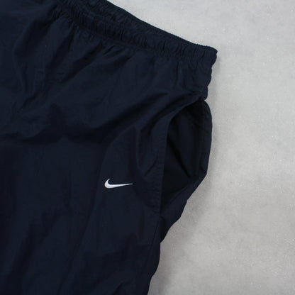 RARE 2000s Nike Trackpants Navy - (L)