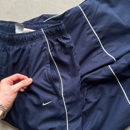 RARE 2000s Nike Trackpants Navy - (M)
