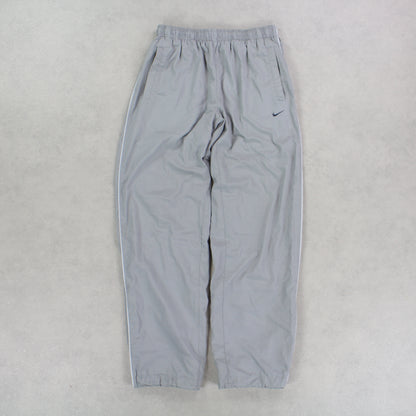 RARE 00s Nike Trackpants Grey - (S)