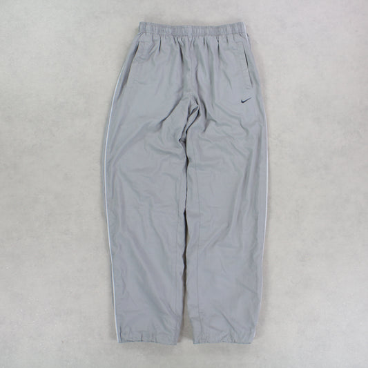 RARE 00s Nike Trackpants Grey - (S)