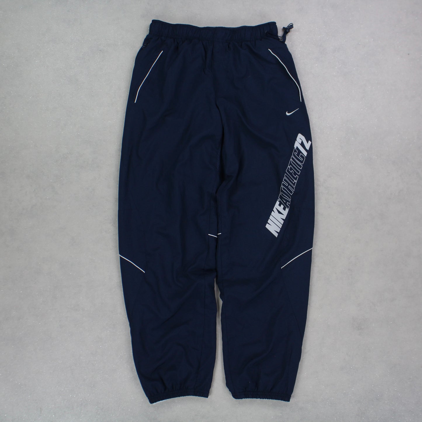 RARE 00s Nike 72 Trackpants Navy - (S)