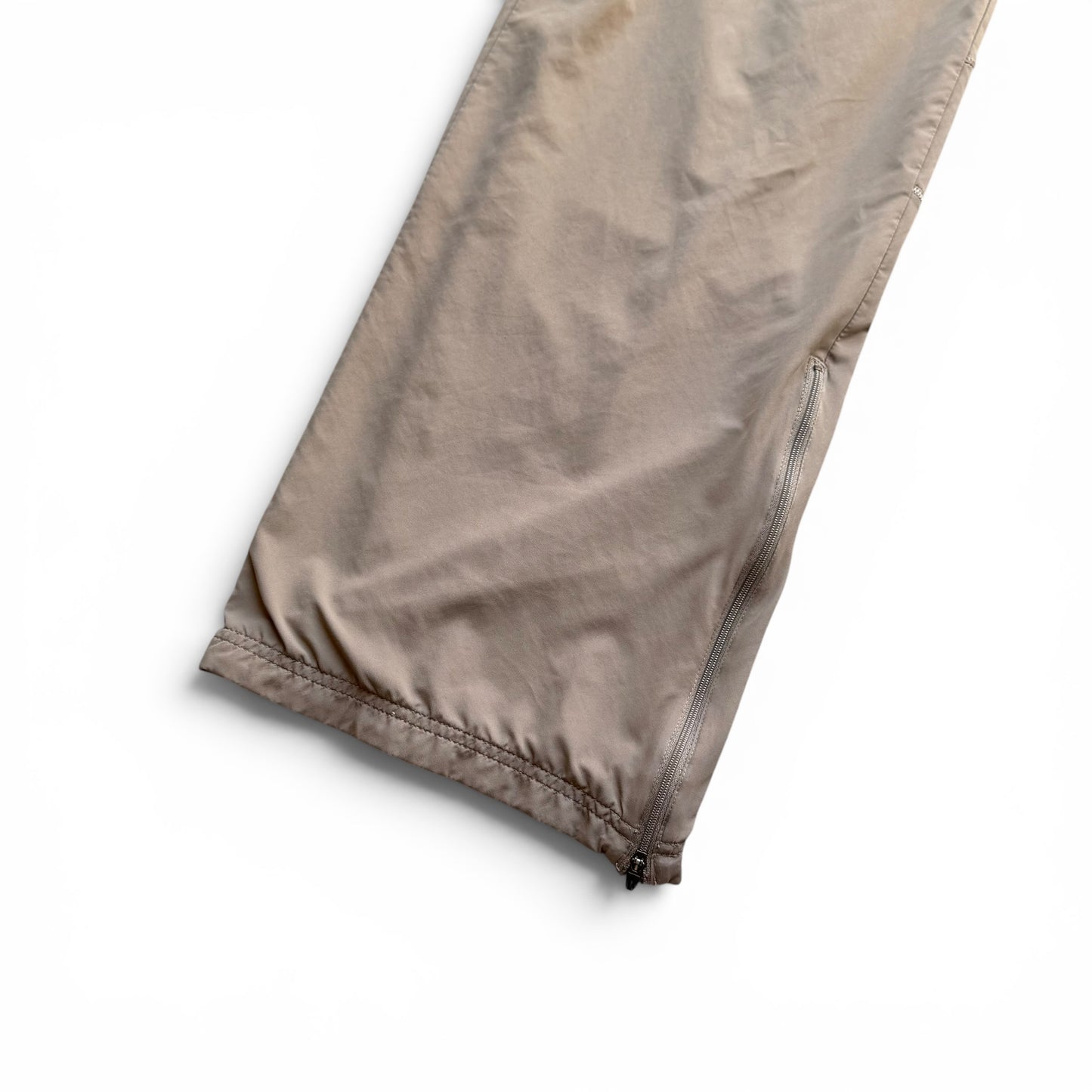 RARE 2000s Nike Trackpants Light Brown - (S)