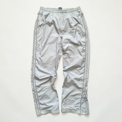SUPER RARE 2000s Nike Trackpants Grey *PREMIUM* - (L)