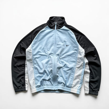 SUPER RARE 2000s Nike Track Jacket Baby Blue - (L)