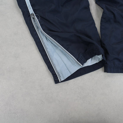 RARE 00s Baggy Nike Trackpants Navy - (M)