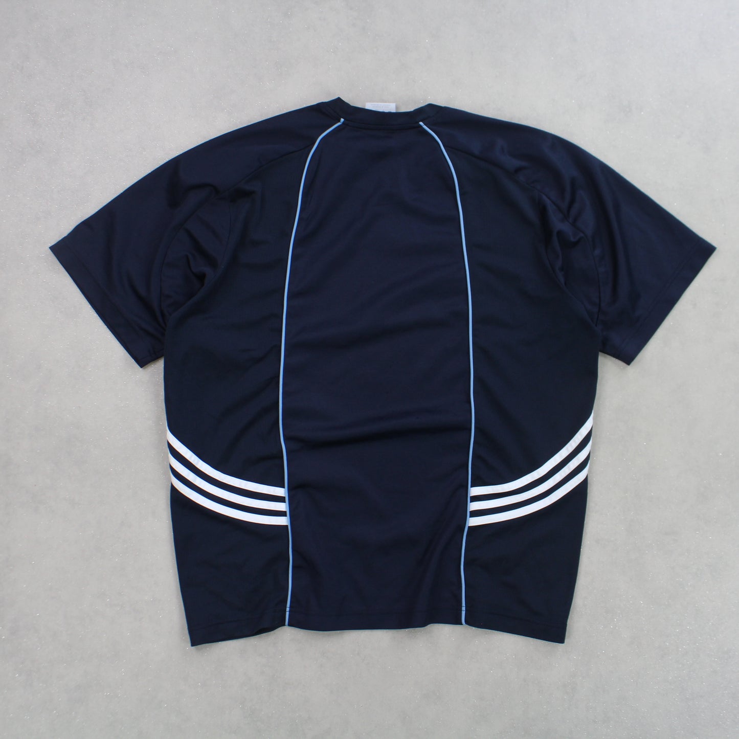 Vintage 00s Adidas T-Shirt Navy - (M)