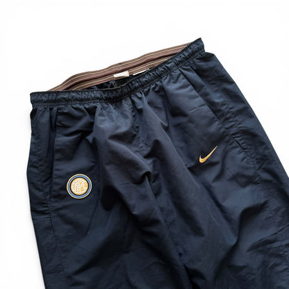 SUPER RARE 2000s Baggy Nike Milan Trackpants Navy - (L)