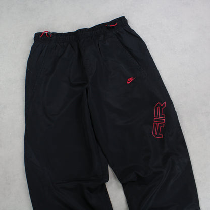 RARE 2000s Nike Air Trackpants Black - (S)
