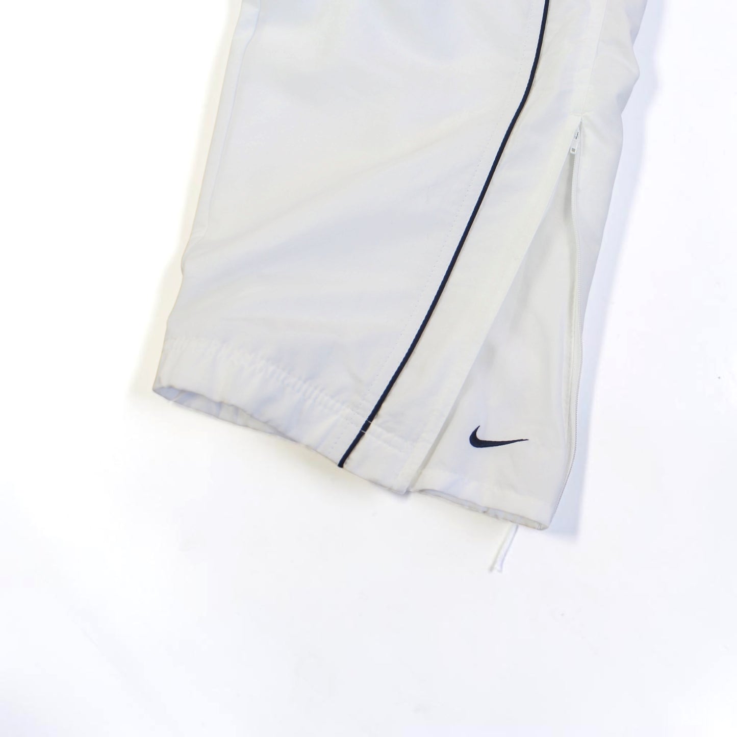 SUPER RARE 2000s Nike Trackpants White *PREMIUM* - (L)