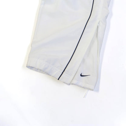 SUPER RARE 2000s Nike Trackpants White *PREMIUM* - (L)