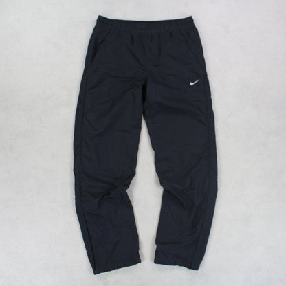 RARE 00s Nike Trackpants Black - (S)