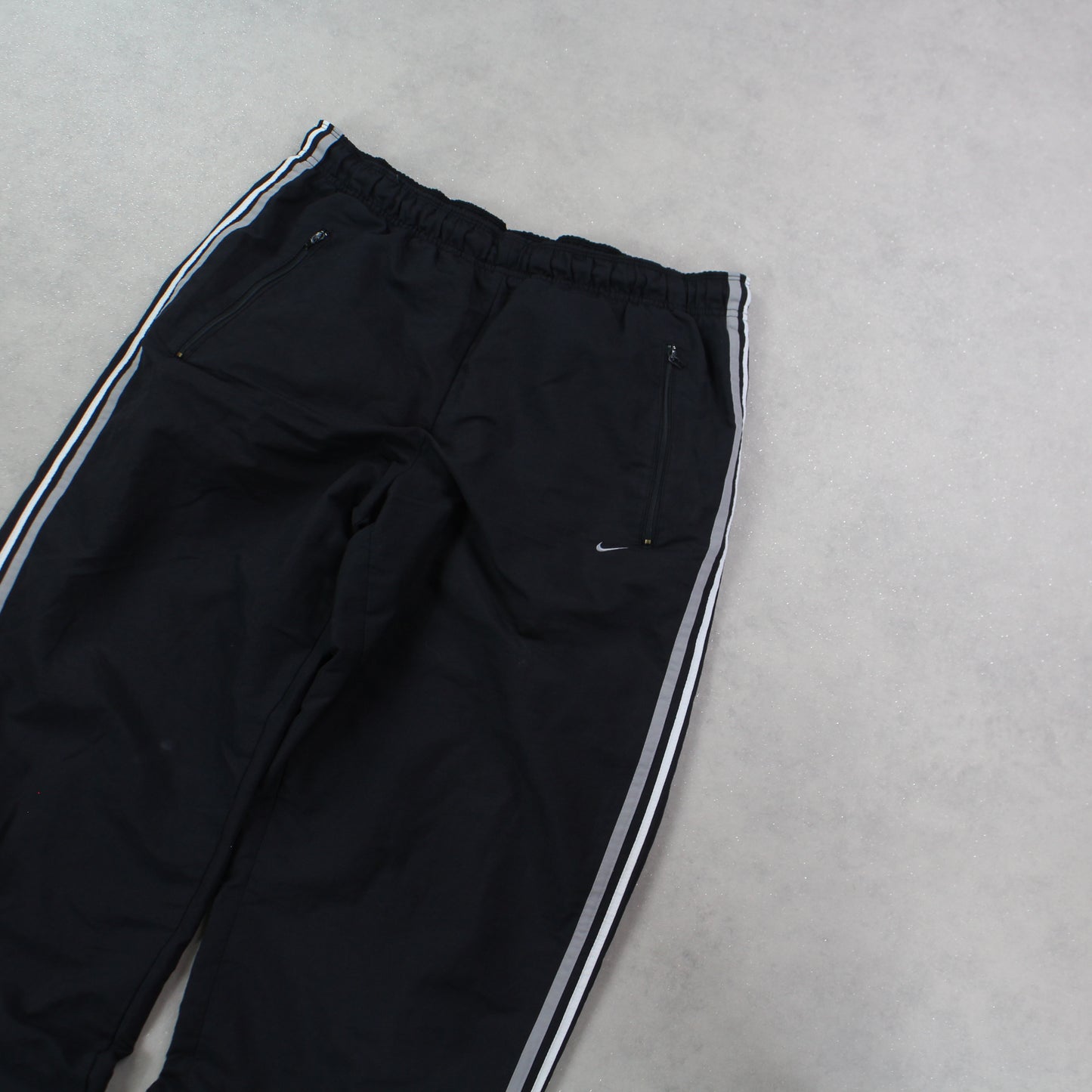 RARE 00s Nike Trackpants Black - (L)