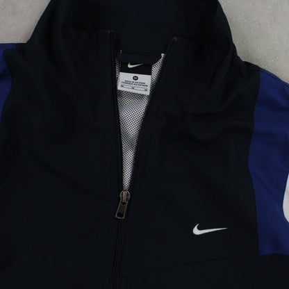 RARE 00s Nike Track Jacket Navy - (S)