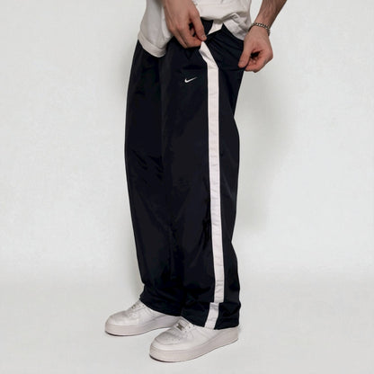 RARE 2000s Nike Trackpants Blue - (L)