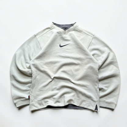 RARE 2000s Nike Sweatshirt Cream - (M)