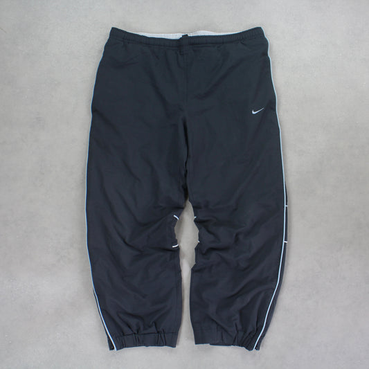 RARE 2000s Nike Trackpants Grey - (M)