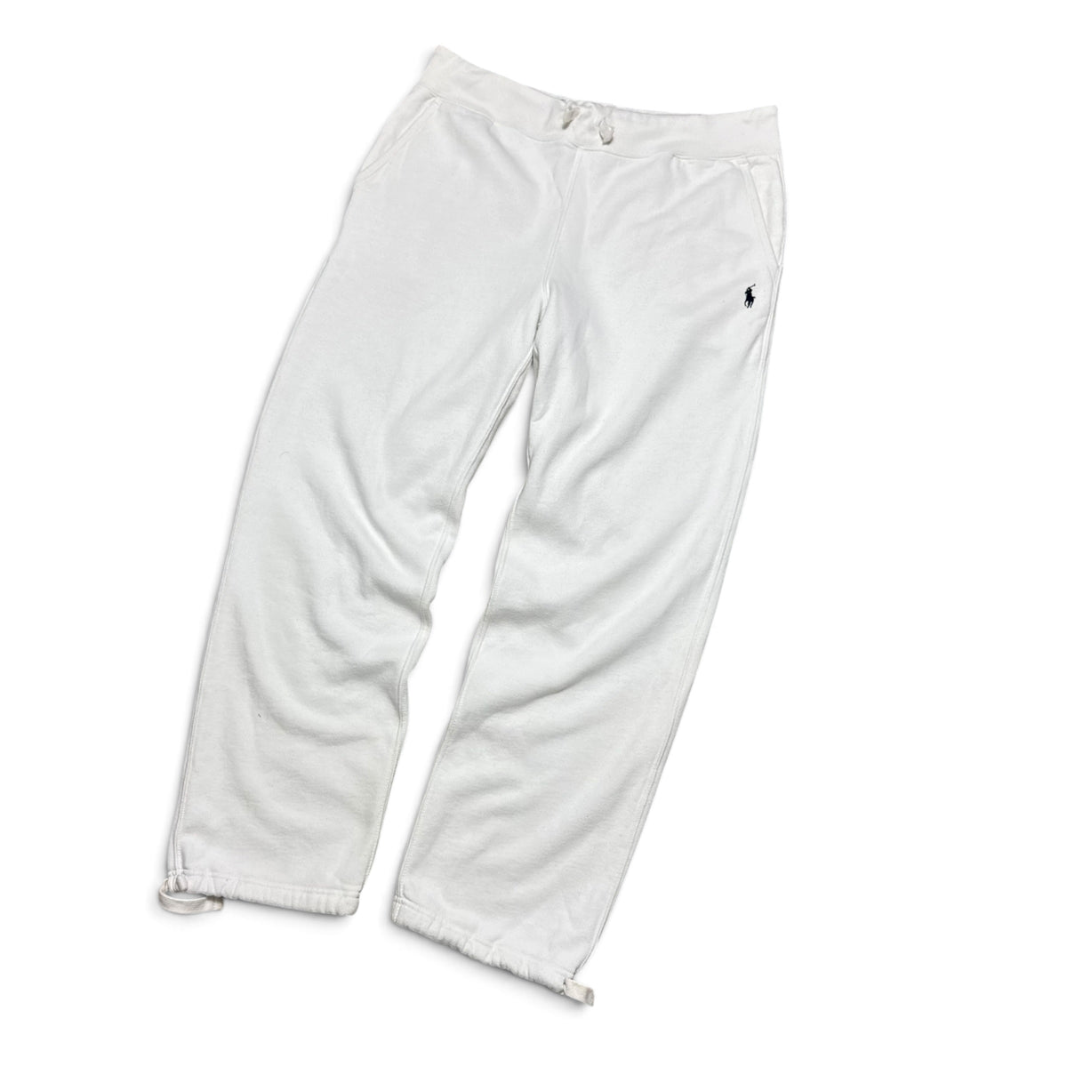 RARE 2000s Polo Ralph Lauren Joggers White - (L)