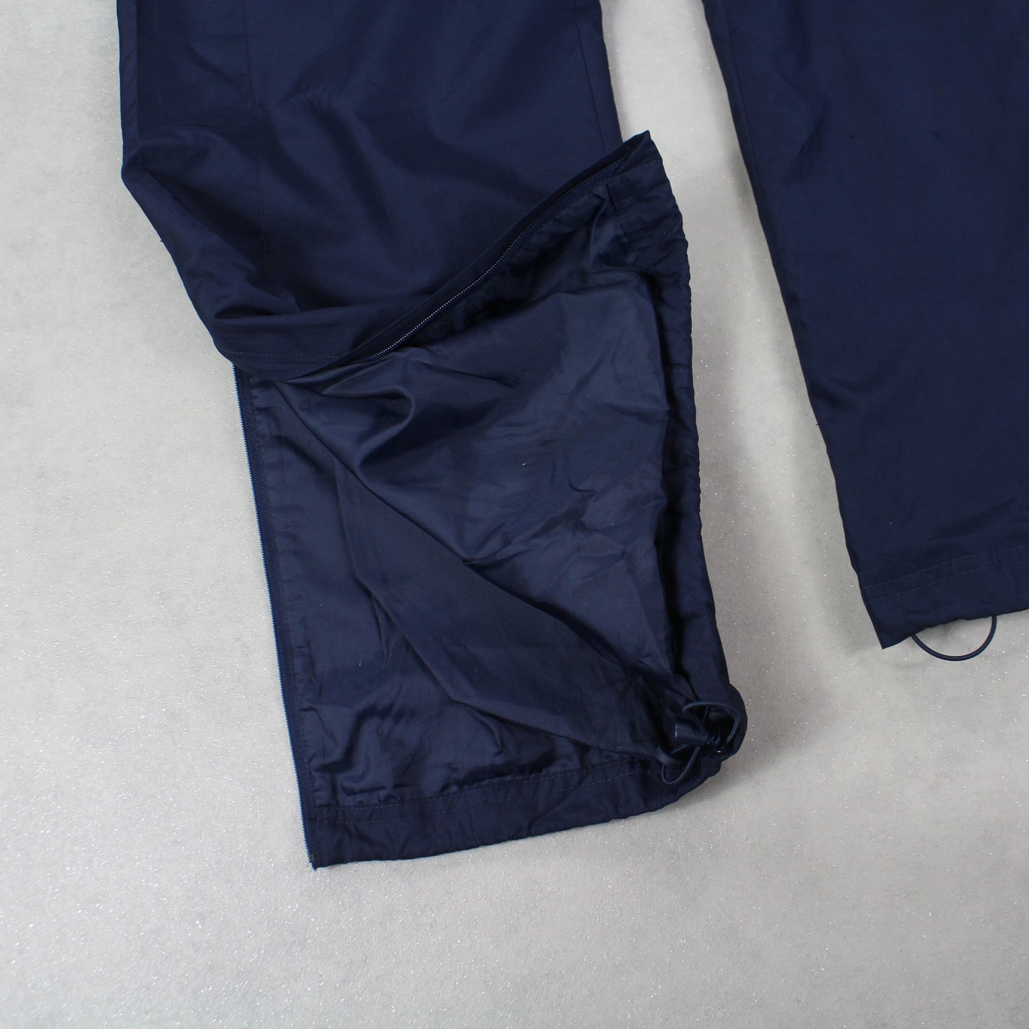 RARE 00s Nike Baggy Trackpants Navy - (L)