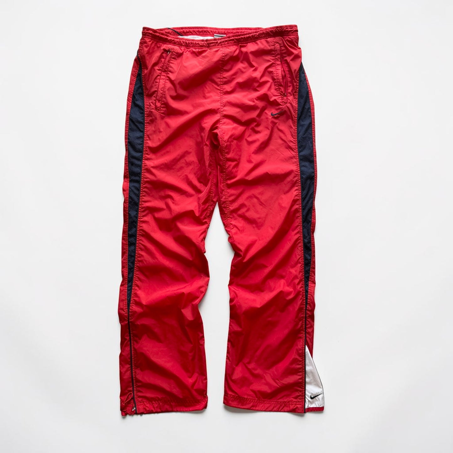 RARE 2000s Nike Trackpants Red *PREMIUM* - (L)