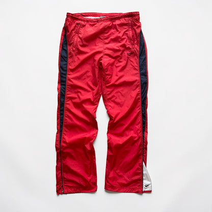 RARE 2000s Nike Trackpants Red *PREMIUM* - (L)