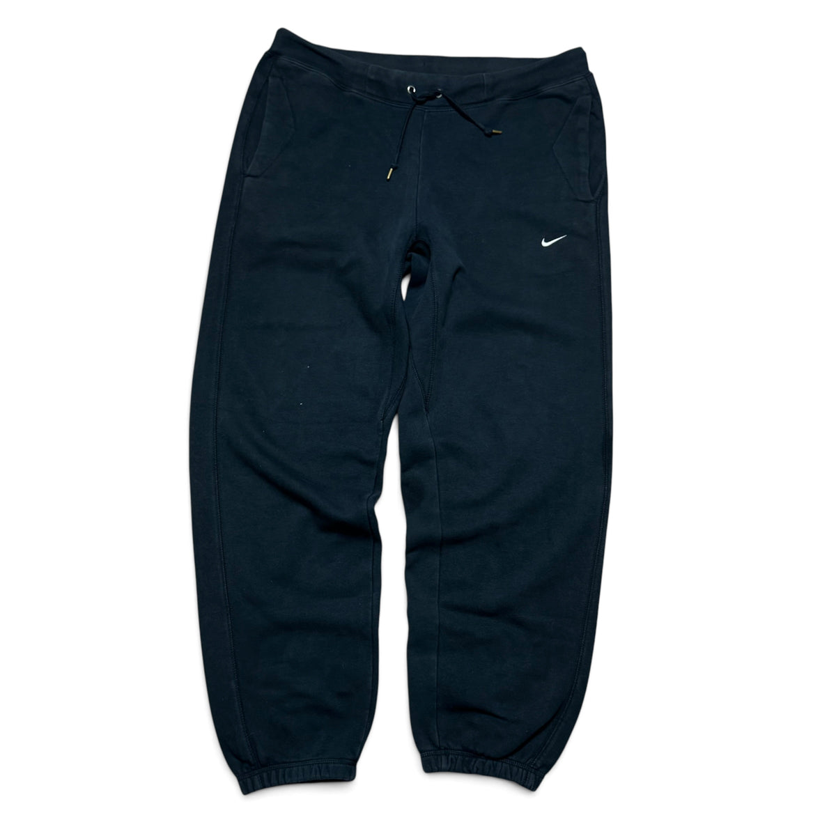 RARE 2000s Baggy Nike Joggers Black - (XL)