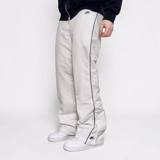 RARE 2000s Nike Trackpants White *PREMIUM* - (M)