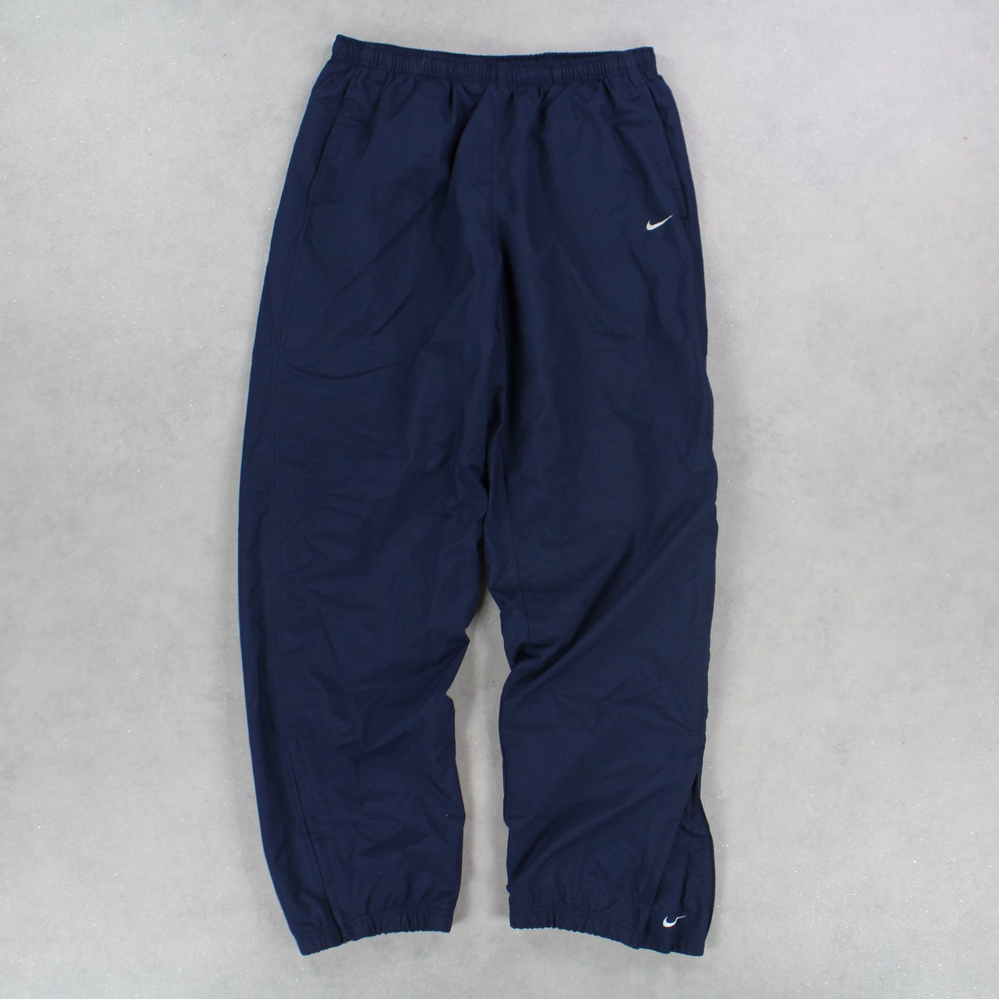 RARE 00s Nike Trackpants Navy - (L)