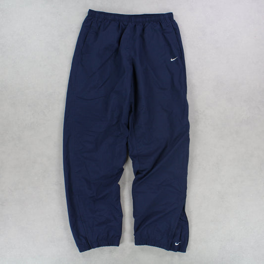 RARE 00s Nike Trackpants Navy - (L)