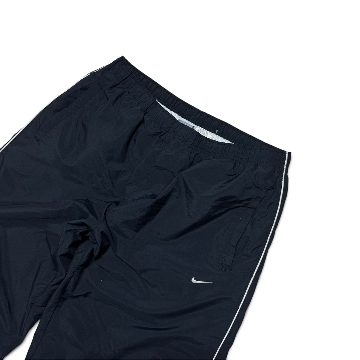 SUPER RARE 2000s Nike Trackpants Black - (L) | PREMIUM