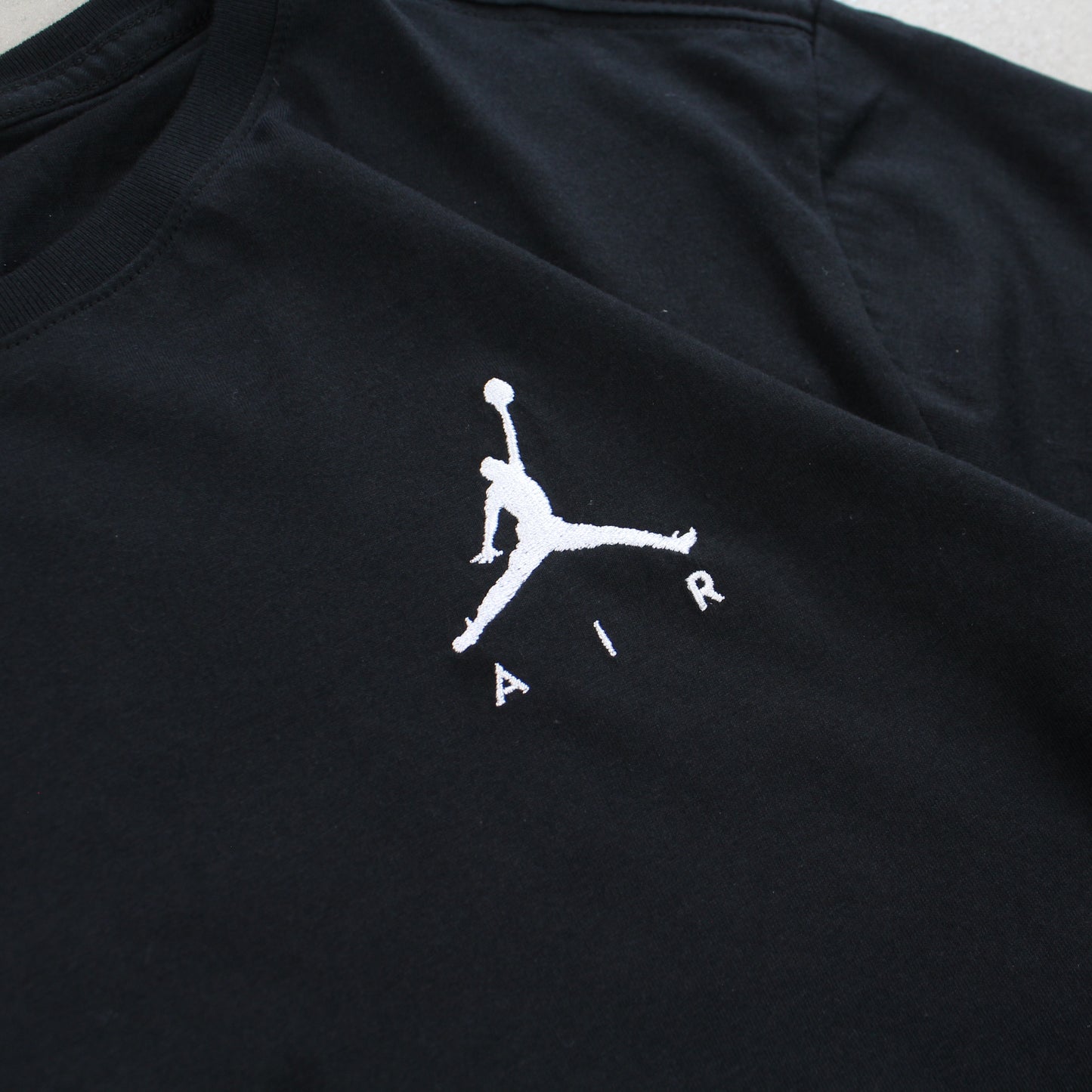 RARE Nike Jordan T-Shirt Black - (L)