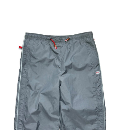SUPER RARE 2000s Nike Hex Trackpants Grey - (S) | PREMIUM