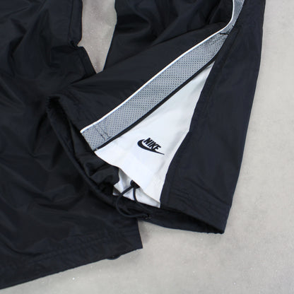 RARE 2000s Baggy Nike Trackpants Black - (L)
