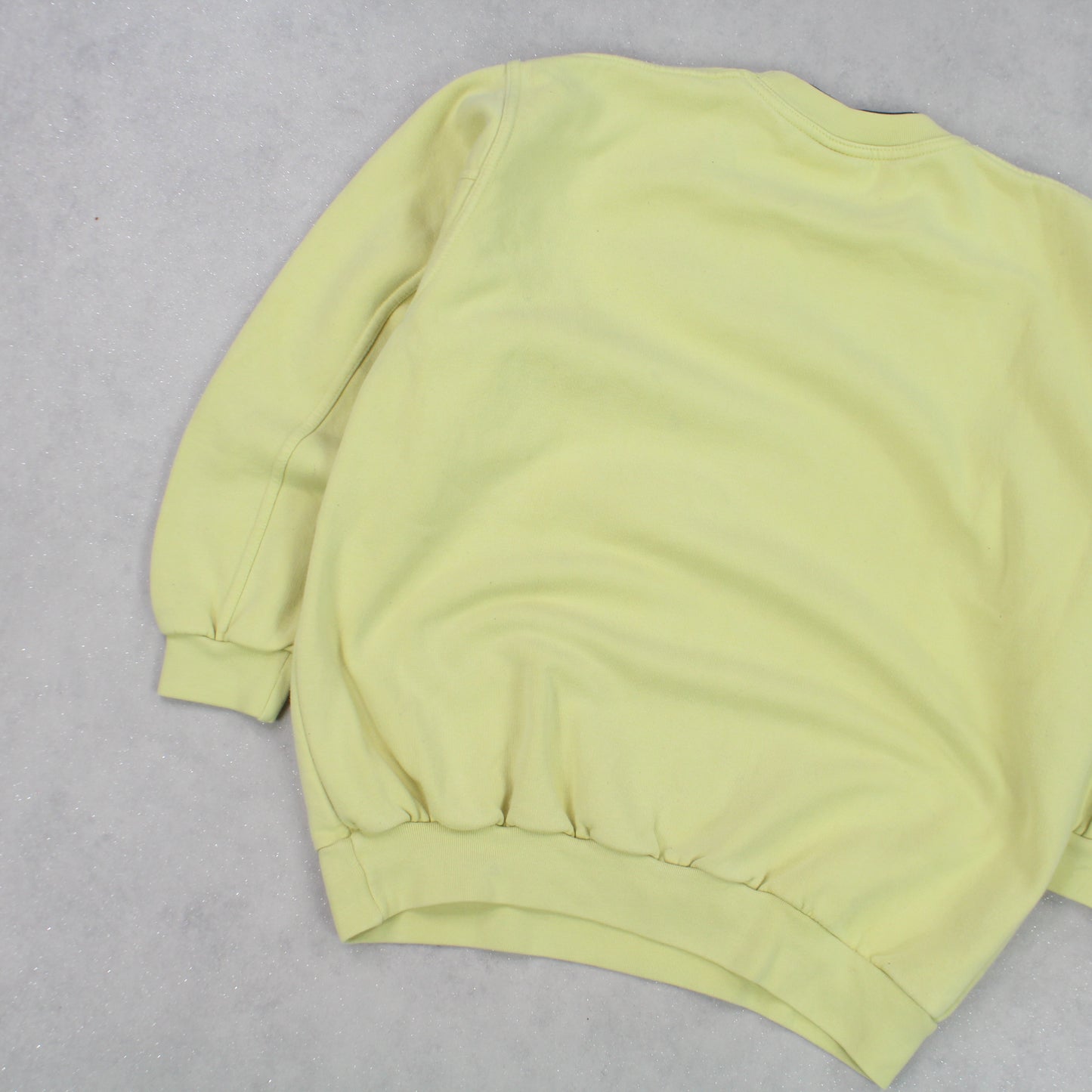 SUPER RARE Vintage 1990s Nike Sweatshirt Yellow - (S)